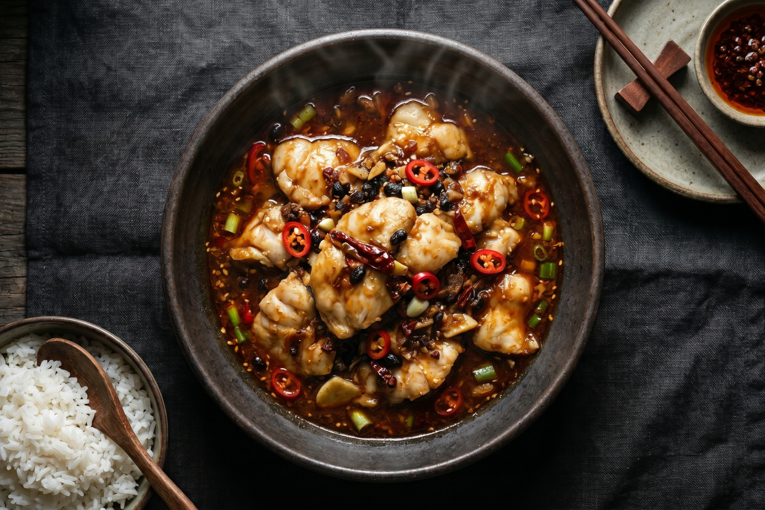 Spicy Braised Fish Fillet
