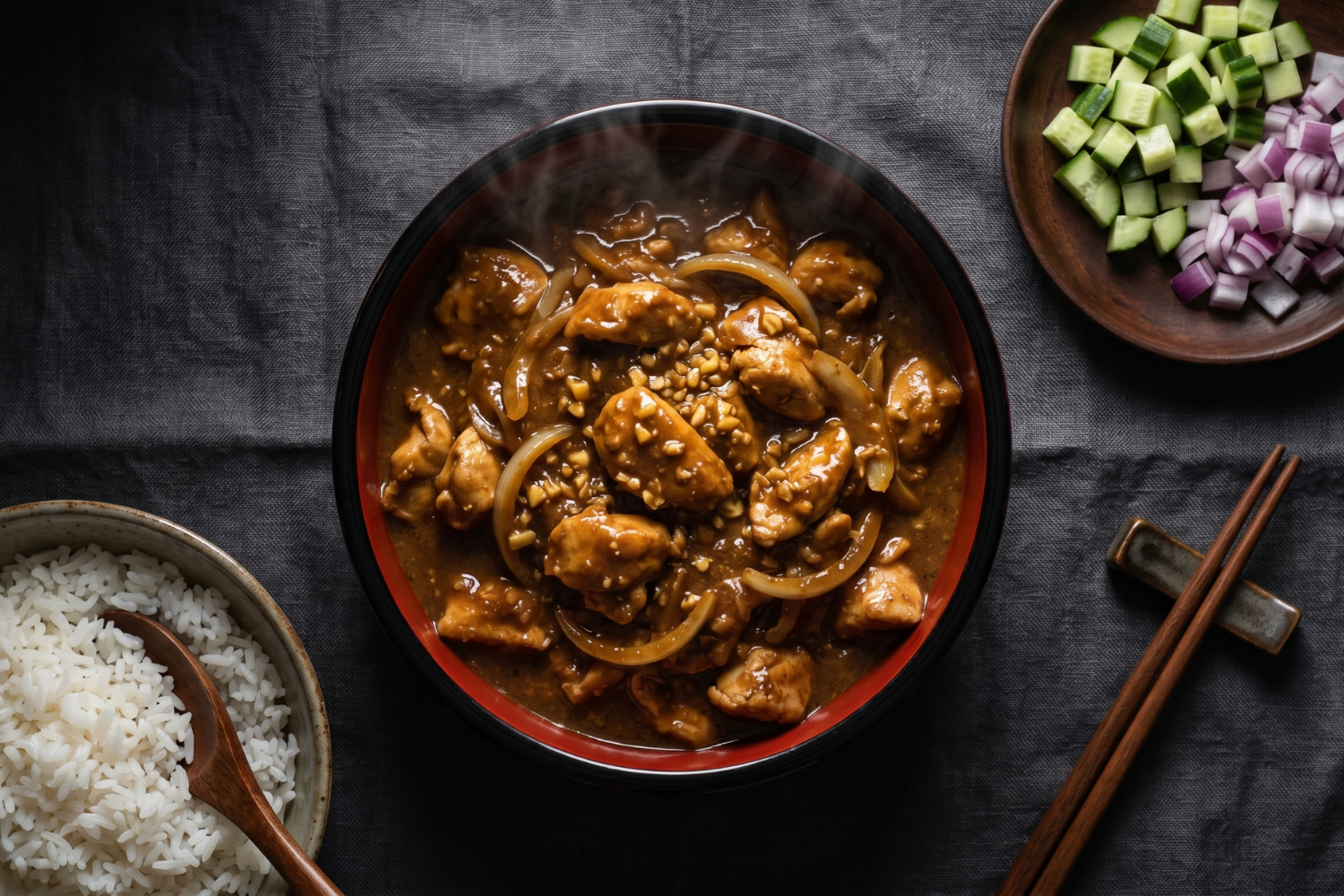 Satay Chicken Stir Fry